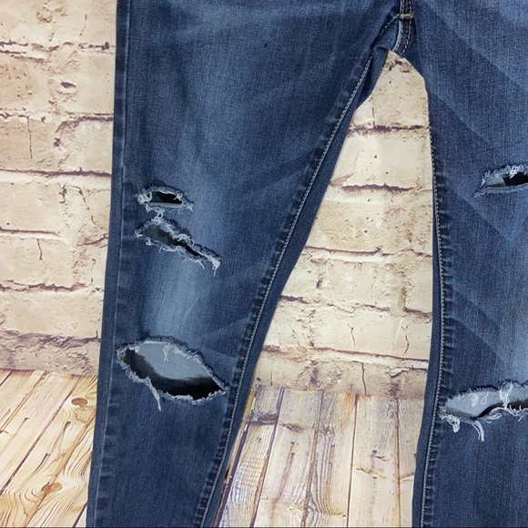 Men’s American Eagle knee slit skinny jean 30 x 32 - Picture 2 of 11